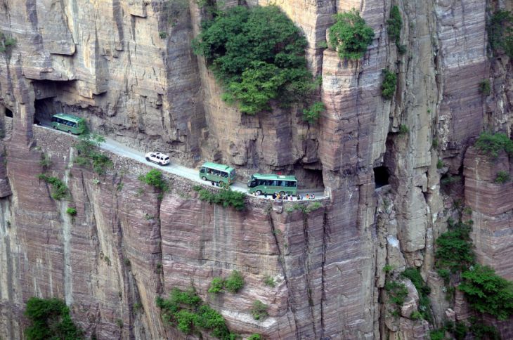 Tunel Guoliang, Chiny